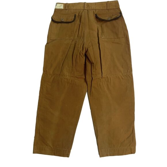 VTG American Field Hunting Pants Mens Size 38x30 Canvas Double Knee Gorpcore - Picture 2 of 9